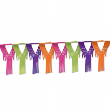 Picture of Beistle Company 55523-BRT Drop Fringe Garland - Bright
