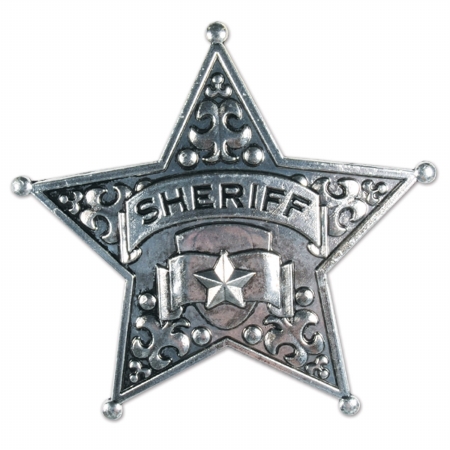 Picture of Beistle Company 60036 Metal Sheriff Badge