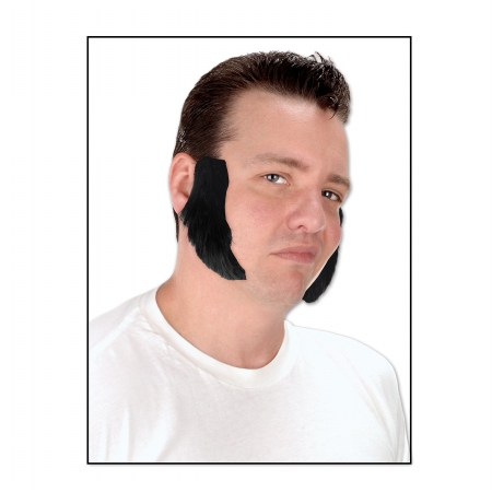 Picture of Beistle Company 60682-BK Mutton Chops - Black