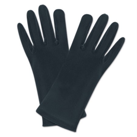 Picture of Beistle Company 60726-BK Theatrical Gloves - Black