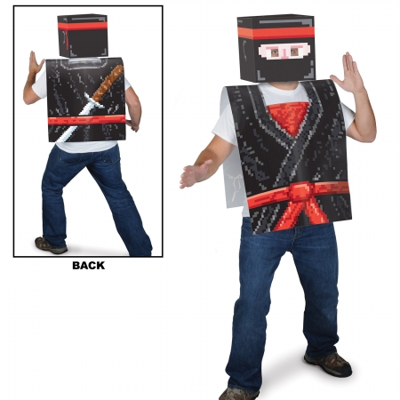 Picture of Beistle Company 60822 Plastic 8-Bit Ninja Vest