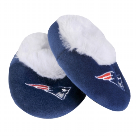 New England Patriots Slippers Baby Booties