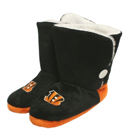 Picture of Cincinnati Bengals Slippers - Womens Boot