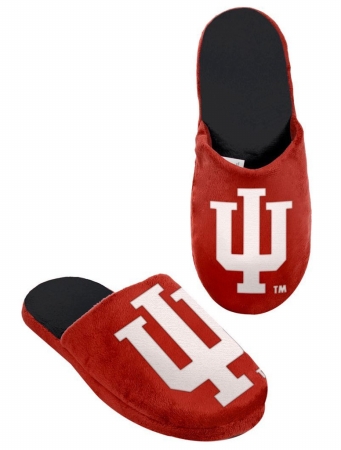 Picture of Indiana Hoosiers Slippers - Mens Big Logo