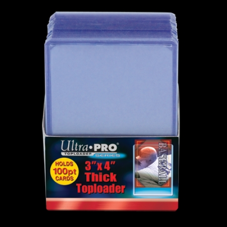 Picture of Top Loader - 3&quot;x4&quot; 100 PT Clear (25 per pack)