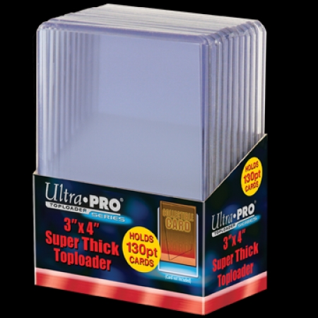 Picture of Top Loader - 3&quot;x4&quot; 130PT Clear (10 per pack)