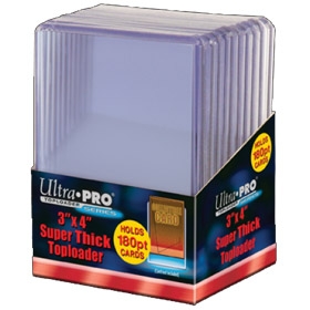 Picture of Top Loader - 3&quot;x4&quot; 180PT Clear (10 per pack)