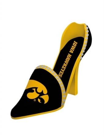 Iowa Hawkeyes Decorative Wine Bottle Holder - Shoe