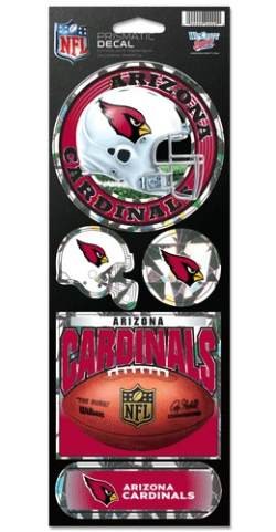 Picture of Arizona Cardinals Stickers Prismatic