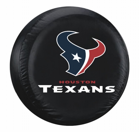 Houston Texans Tire Cover Standard Size Black -  Fremont Die Consumer Products Inc, 2324598463