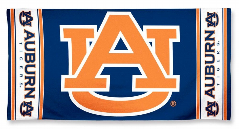 Picture of Auburn Tigers Towel 30x60 Beach Style