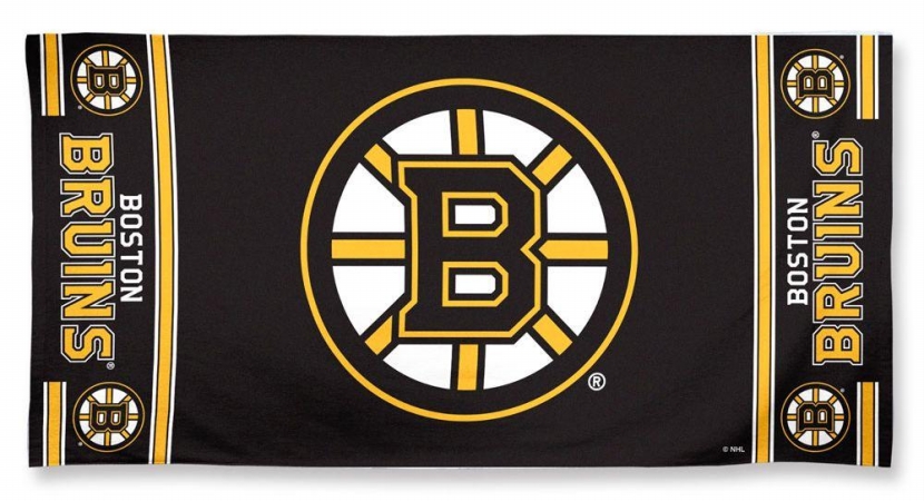 Boston Bruins Towel 30x60 Beach Style