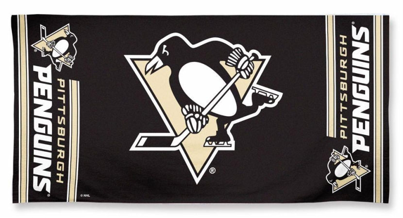 Pittsburgh Penguins Towel 30x60 Beach Style
