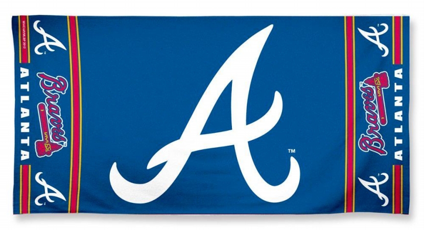 Picture of Atlanta Braves Towel 30x60 Beach Style