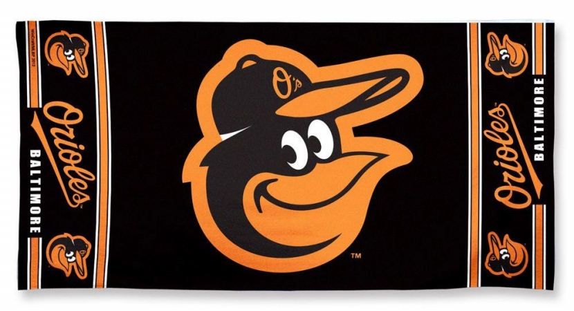 Picture of Baltimore Orioles Towel 30x60 Beach Style Gooney Bird Design
