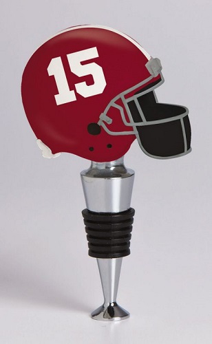 Picture of Alabama Crimson Tide Football Helmet Wine Bottle Stopper