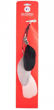 Picture of Chicago White Sox Team Color Feather Hair Clip