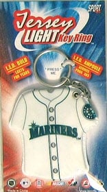 Seattle Mariners Keychain - Jersey Keylight