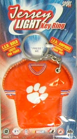 Picture of Clemson Tigers Keychain - Jersey Keylight