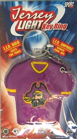 Picture of East Carolina Pirates Keychain - Jersey Keylight