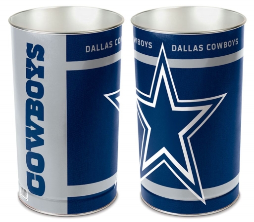 Picture of Dallas Cowboys Wastebasket 15 Inch