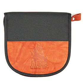Picture of Arizona State Sun Devils Leather/Nylon Embossed CD Case