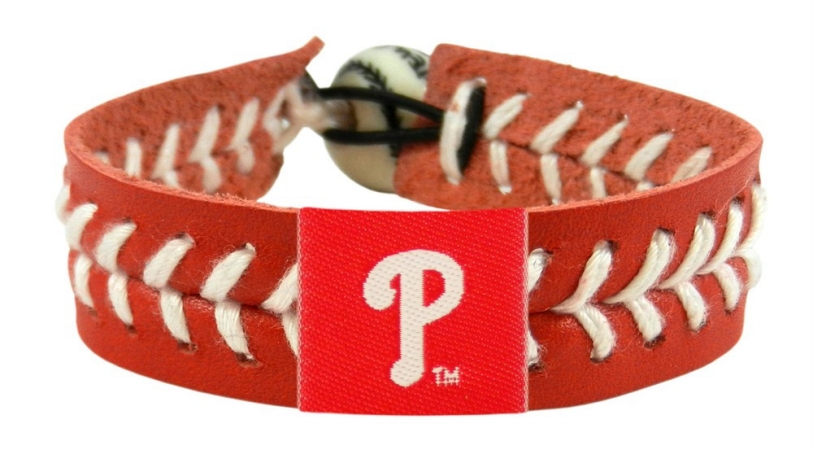 Philadelphia Phillies Bracelet Team Color Baseball