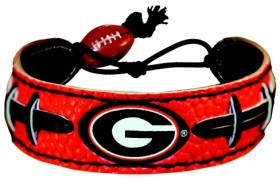 Picture of Georgia Bulldogs Bracelet Team Color Football