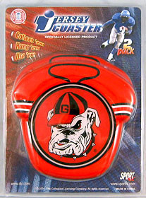Picture of Georgia Bulldogs Jersey Coaster Set