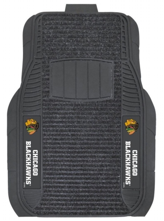 Picture of Chicago Blackhawks Car Mats - Deluxe Set
