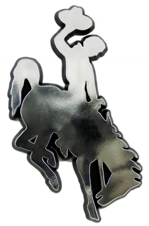 Pro Mark U081 3.5 x 3.5 in. Wyoming Chrome Emblem