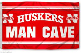 Picture of Nebraska Cornhuskers 3&apos;x5&apos; - Man Cave Flag