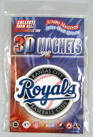 Picture of Kansas City Royals Jumbo 3D Magnet
