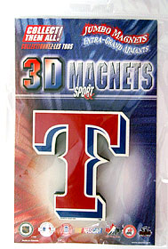 Picture of Texas Rangers Jumbo 3D Magnet