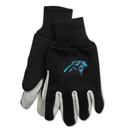 Picture of Carolina Panthers Two Tone Adult Size Gloves
