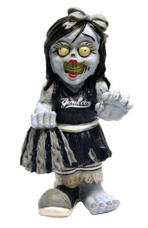 Picture of New York Yankees Zombie Cheerleader Figurine