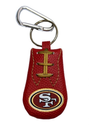 Picture of San Francisco 49ers Keychain Team Color Football