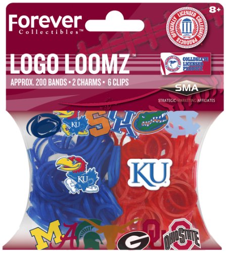 Kansas Jayhawks Logo Loomz Filler Pack