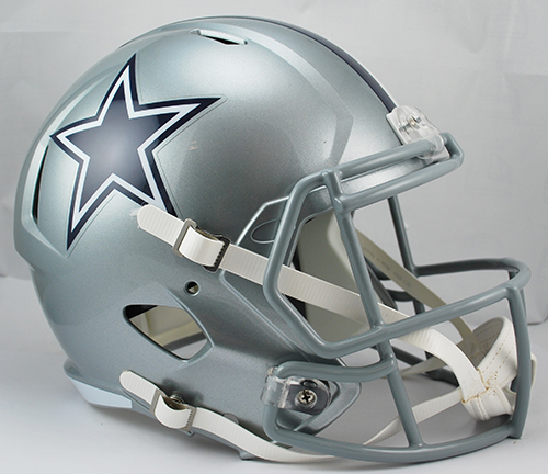 Picture of Dallas Cowboys Deluxe Replica Speed Helmet