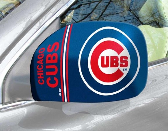 Picture of Chicago Cubs Mirror Cover - Small