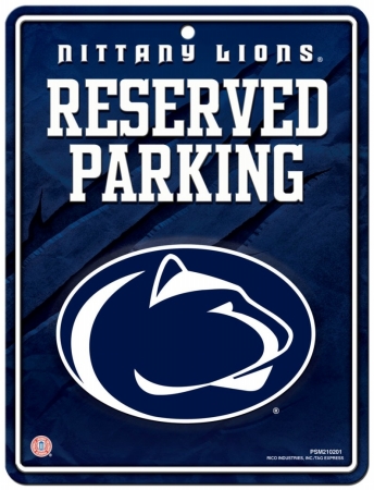 Picture of Penn State Nittany Lions Sign Metal Parking