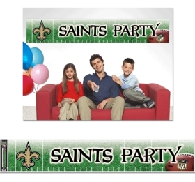 Picture of New Orleans Saints Banner 12x65 Party Style