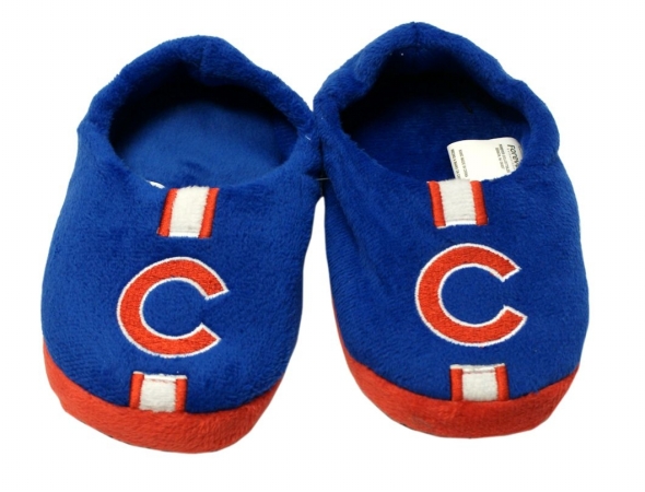 Picture of Chicago Cubs Slippers - Youth 4-7 Stripe