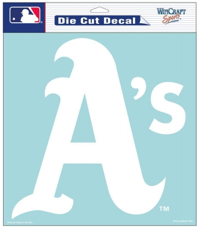 Picture of Oakland Athletics Decal 8x8 Die Cut