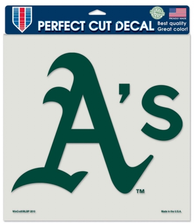 Picture of Oakland Athletics Decal 8x8 Die Cut Color