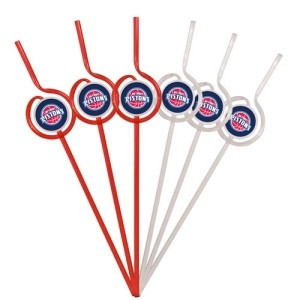 Detroit Pistons Team Sipper Straws