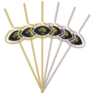 Jacksonville Jaguars Team Sipper Straws
