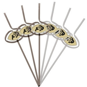 Picture of Colorado Buffaloes Team Sipper Straws