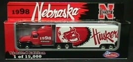 Nebraska Cornhuskers  Tractor Trailer '98