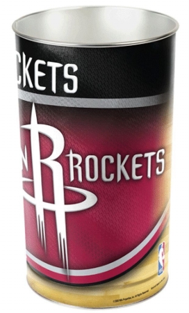 Houston Rockets Wastebasket 15 Inch